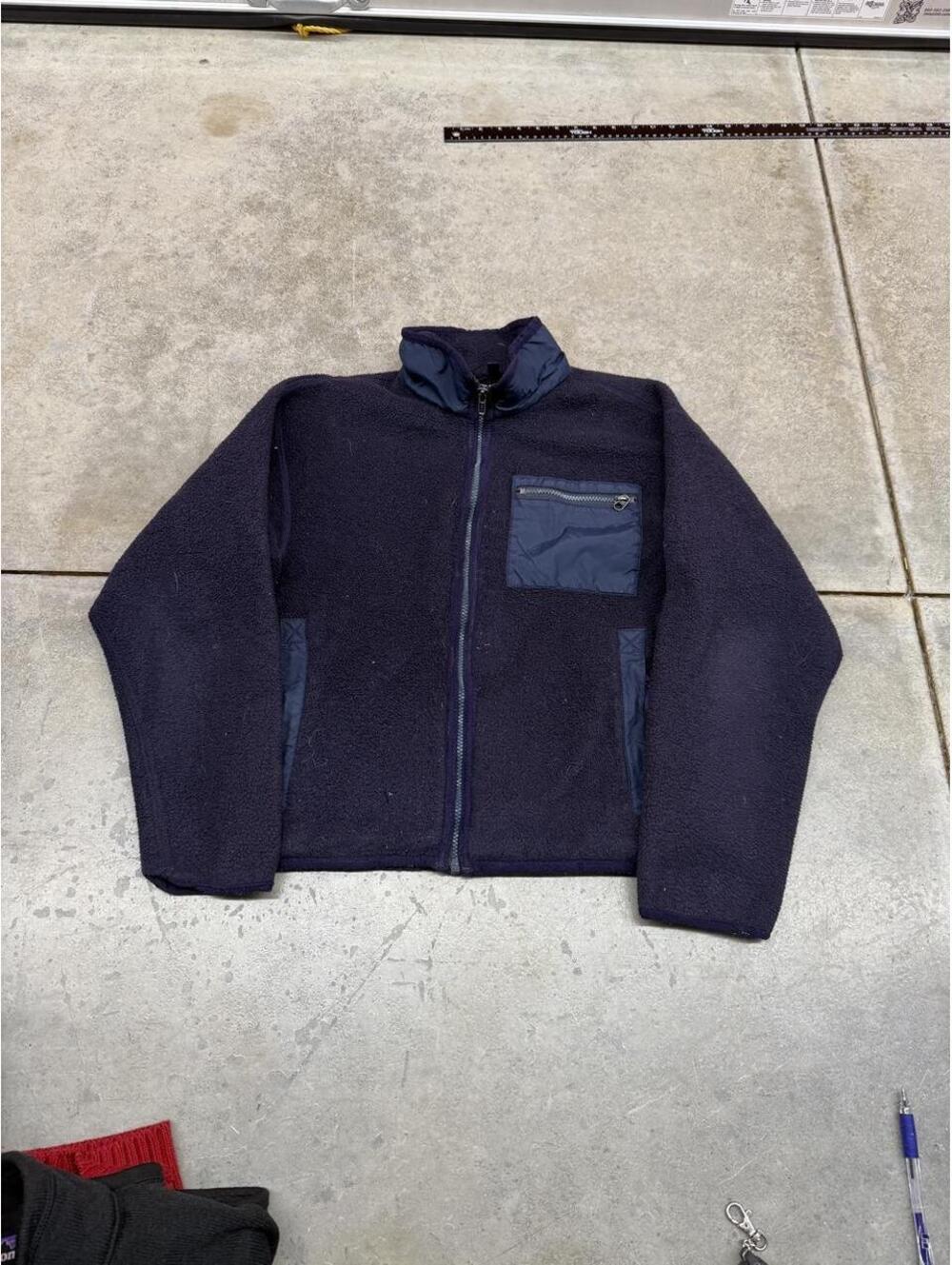 vintage patagonia synchilla made in usa purple full zip fleece jacket 8 WOMENS